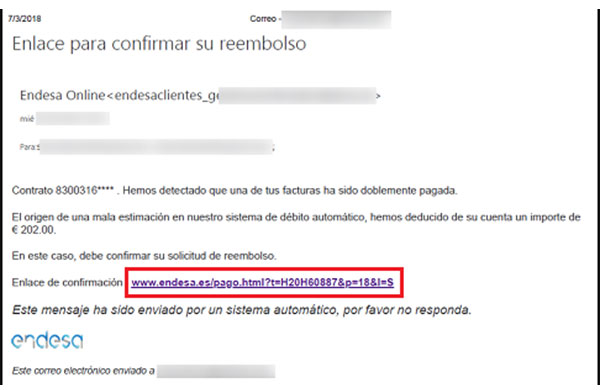Endesa Phishing